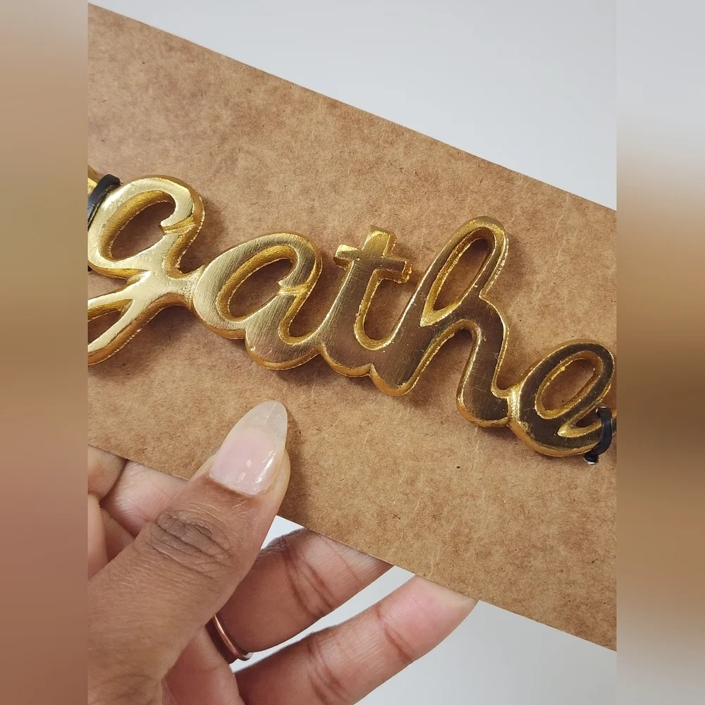 Gold 'Gather' Bottle Openers Heavyweight